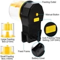 thumbnail image 3 of SUTENGDA Automatic Fish Tank Feeder - Aquarium Auto Timer Food Dispenser for Vacation-Yellow, 3 of 7