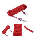 thumbnail image 3 of Cuerda de Escalada, Cuerda de Paracaídas de Poliéster Resistente de 12 mm de diámetro cuerda de paracaídas cuerda de supervivencia al aire libre cuerda de escudo de emergencia de emergencia, 3 of 6