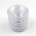 thumbnail image 2 of facefd 50Pcs Eyelash Trays Plastic Empty Storage Case Makeup Beauty Salons Home Clear Round, 2 of 9
