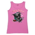 thumbnail image 5 of Merry Witchmas Women's Tank Top Cute Funny Christmas Witch Flying Broom Tis The Season Xmas Jolly Festive Spirit, 5 of 7