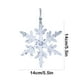 thumbnail image 3 of Adornos navideños, adornos navideños, adornos colgantes de copos de nieve acrílicos navideños, decoración para árbol de Navidad, decoración de copos de nieve de cristal de hielo transparente, pequeño, 3 of 6