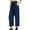 Navy, variant on Bixock Women Fall and Winter Clothes,Women Casual Pants,WWomens Solid Color Pocket High Waist Adjustable Lace Up Knot Loose Pants