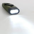thumbnail image 2 of linterna LED verde solar y recargable con manivela, exterior, 2 of 5