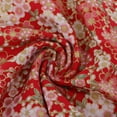 thumbnail image 3 of Tela acolchada japonesa con flores de cerezo Sakura, 150 cm de ancho, vendida por metro. rojo, 3 of 9