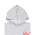thumbnail image 3 of Wonder Nation Girls Fleece Hoodie, Sizes 4-18 & Plus, 3 of 3