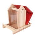thumbnail image 4 of Comedero de Madera para Pájaros ANGGREK Colgante para Decoración de Jardín, 4 of 7