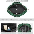 thumbnail image 3 of 22 Inch Oversized Travel Bag Lightweight Canvas Weekender Duffel with Multi Pockets, Animal Print, 3 of 5