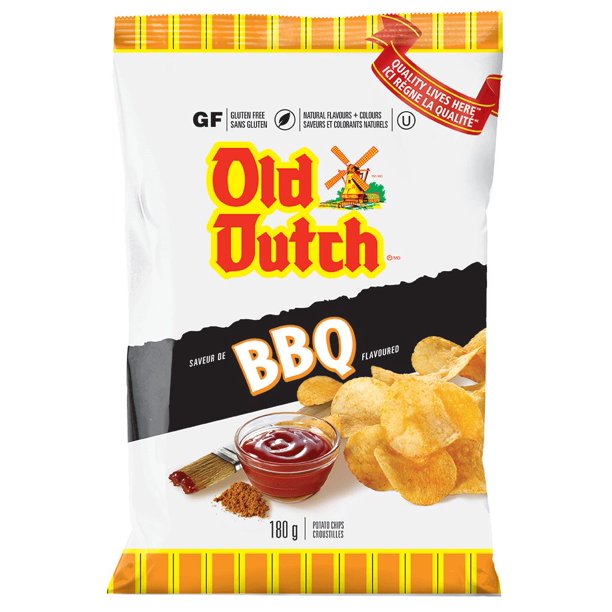 Old Dutch Gluten Free BBQ Potato Chips, 255 g Walmart.ca
