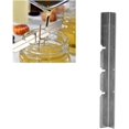 thumbnail image 5 of Wick Holders Bar, Metal Wick Candle Holder Easy to Slide Easy to Work Ridge Design for All Candle Making Lovers for DIY Candle Making, 5 of 5