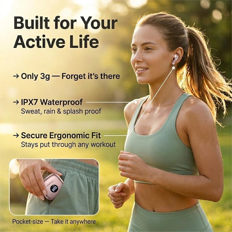 Geryst Wireless Earbuds with Noise Canceling Mics photo 2