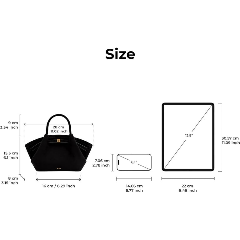 JW PEI Women's Hana Mini Faux Suede Tote Bag - Walmart.com