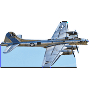 H20242 Boeing B-17 Flying Fortress Heavy Bomber Airplane Cardboard Cutout Stand