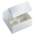 thumbnail image 2 of Silver And White Cupcake Boxes By Celebrate It, 2 of 4