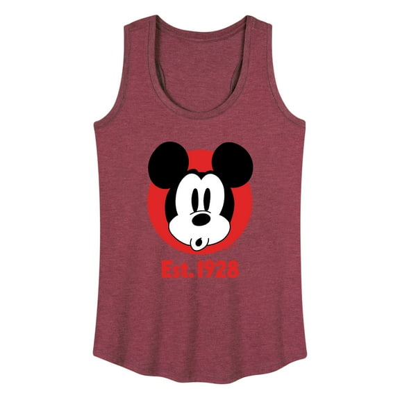 Mickey & Friends - Mickey Est. 1928 - Women's Racerback Tank Top