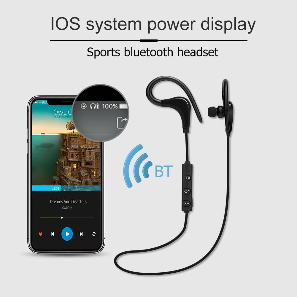 AX-01 Wireless Bluetooth Headset Sport Stereo Headphone Earphone L&6 