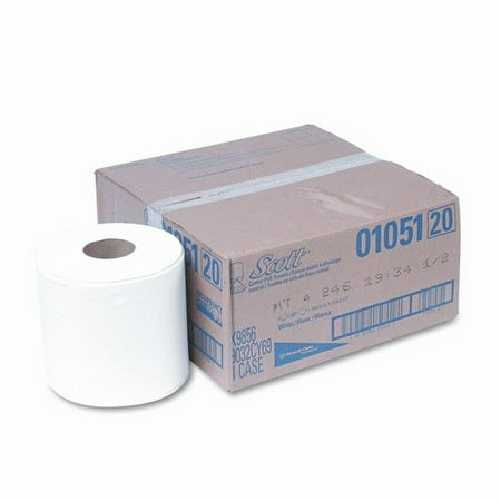 SCOTT SCOTT Center-Pull Paper Roll Towels, 8 x 15, WE, 500/roll, 4/ctn