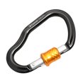 thumbnail image 1 of Sonducket Accesorio de mosquetón para escalada en roca, cinta rápida de seguridad resistente, práctico equipo de bloqueo de seguridad para Escalada, 1 of 6