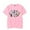 Pink, variant on SMG4 Merch T-shirt Unisex Comfortable Round Neck Short Sleeved Top