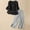A1 Black, variant on Linen Sets for Women 2 Piece Embroidered Matching Linen Sets Cotton Linen Summer Outfits Boho Peasant Blouses Mexican Embroidered Loose Fit Two Piece Sets for Women Casual Green L