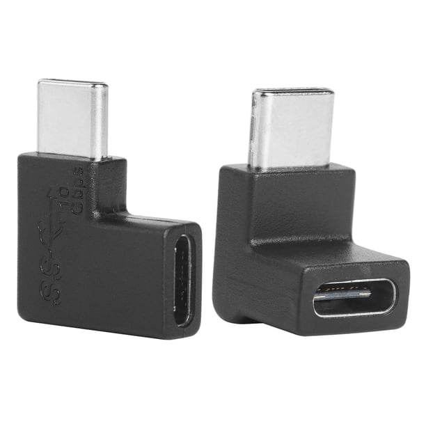 Adattatori USB C da maschio a femmina da 90 gradi sinistra/destra + angolazione verso l'alto/verso il basso Hugtrwg Nuevos Originales