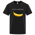 thumbnail image 2 of Funny Banana Printing T-shirt Men and Women Summer Cotton Clothing Casual Fashion Round Neck Short Sleeved Tee Streetwear, 2 of 10