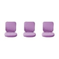 thumbnail image 3 of Guardoinrt Soft and Breathable Swivel Chair Cover Seating Experience Purple Backrest + Cushion Cover 3Set, 3 of 6