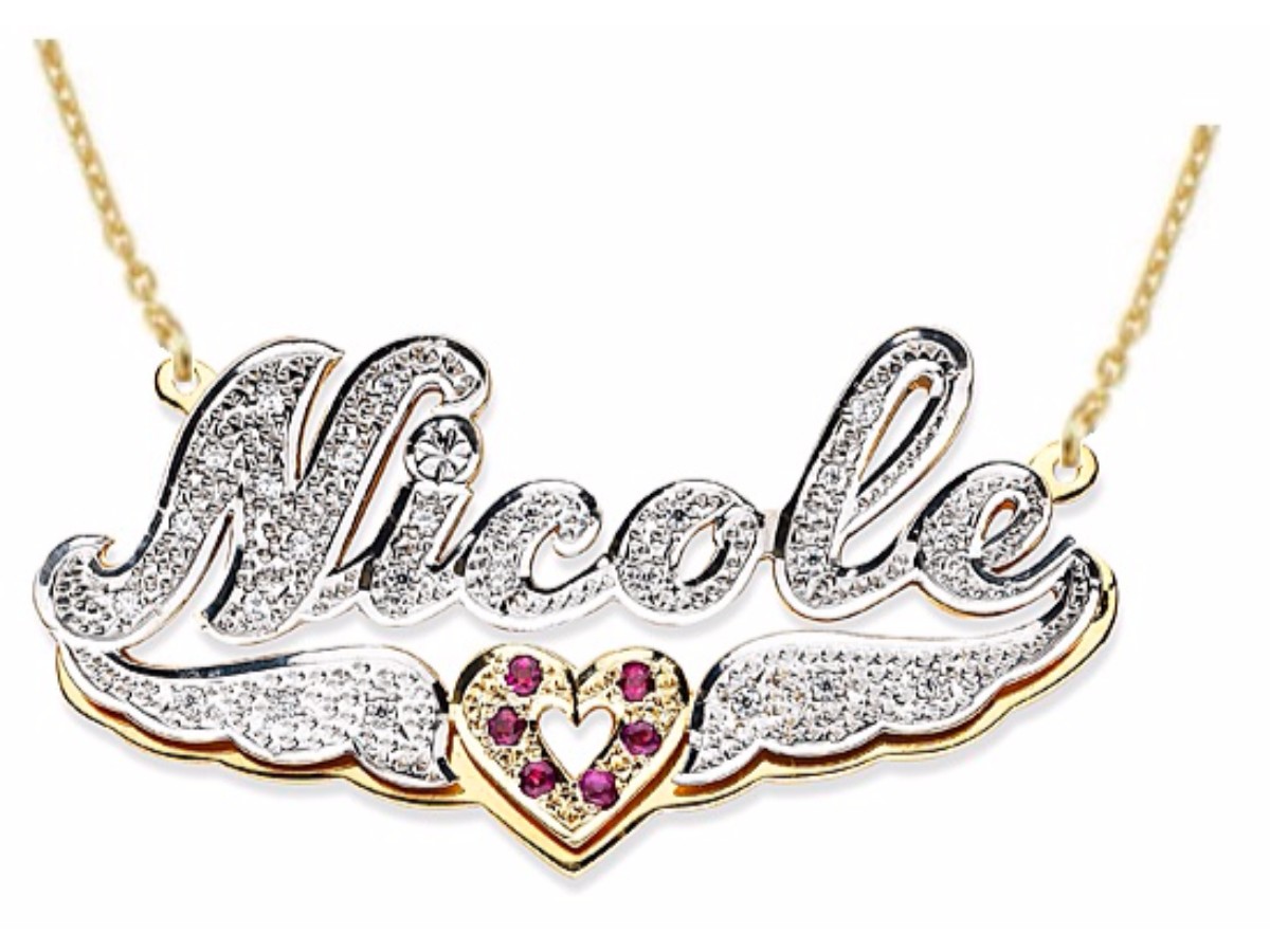 Double Nameplate Necklace Special 