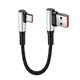 thumbnail image 1 of Ruifaya Cable de carga tipo C con codo de carga súper rápida, cable de datos para automóvil, banco de energía, 1 of 6