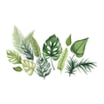 thumbnail image 3 of Adhesivos de pared con hojas verdes, plantas tropicales y helechos, 29 x 50 cm, 3 of 3