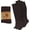 6 Pairs Brown, variant on Diamond Star Diabetic Over the Calf, Non-binding Premium Cushion Cotton Knee High Comfortable Socks for Men (White - 6 Pairs, Sock Size 9-11)