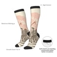 thumbnail image 4 of Fotbe Combine harvester working with tractor Calcetas Divertidas Estampadas para Hombre y Mujer, Calcetas de Algodón hasta la Rodilla para Caminar, Correr, Enfermería y Embarazo, 4 of 6