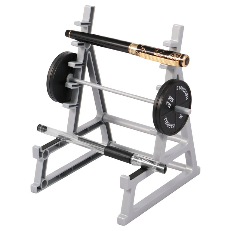 Mini Barbell Rack For Home Les-Theresa Squat Rack Pen Holder