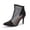 Black, variant on Pennysue Women's Sexy Mesh Heeled Boots Pointed Toe Stiletto Heels Sandals Dressy Ankle Boots for Dressy Party Black 8M