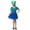 Luigi - Girl, variant on Super Brothers Costume, Halloween Family Matching Costumes, Super Bro Fancy Dress Outfits with Hat & Mustache Performance Accessories, Halloween Party Dress up Clothes for Boys, Green/S