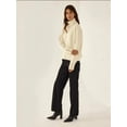 thumbnail image 4 of Thick Cream Jumper with Gold Button Details, 4 of 7