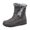 Grey, variant on Xmyrz Waterproof Snow Boots For Men Comfy Zipper Round Toe Abrasion Resistant Relaxation Wide Calf Boots Winter Boots Womens Shoes