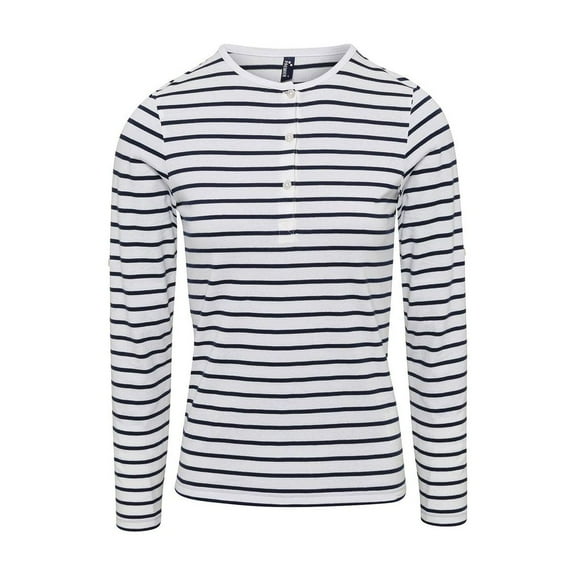 Premier Womens Long John Roll Sleeve Tee