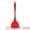 Red, variant on Unique Bargains Portable Kitchen Utensil Spatula Ideal for Flipping Black 13x3.9 in