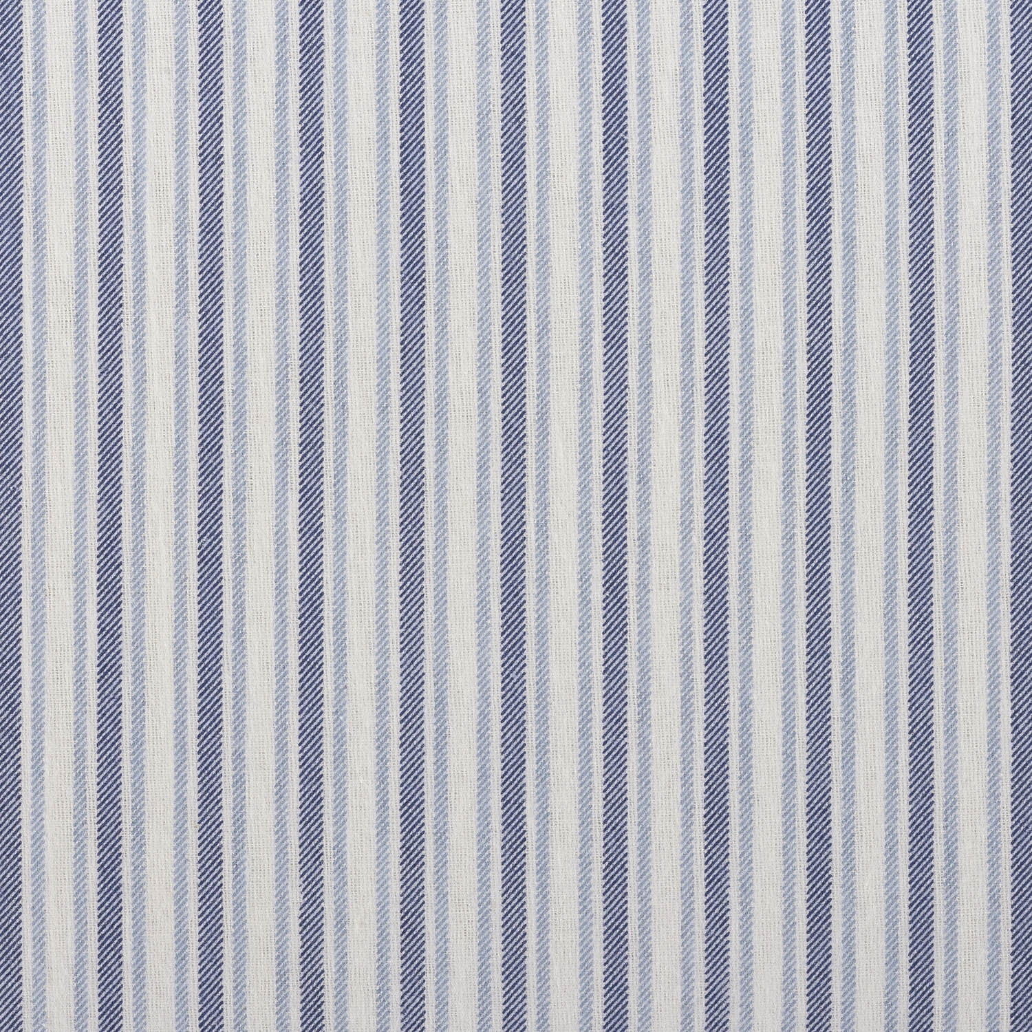 Mainstays 4-Piece Flannel Sheet Set, Blue Stripe, Queen
