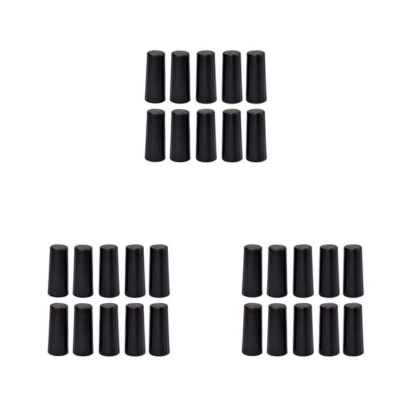 Naiovety Pack of 10 Plastics Cap Replacement Dustproof Supplies Accessories Caps Clip Sax Instrument Practical Mouthpieces Alto Saxophone Type1