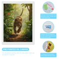 thumbnail image 3 of Diamond Art Kits for Adults, Jungle Run Sunlight Path 5D Diamond Painting Kits for Adults Beginners, DIY Full Drill Diamond Painting, Gem Art and Crafts 12x16, 3 of 7