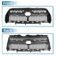 thumbnail image 6 of No.531010R050 Front Upper Hood Bumper Grille Grill for Toyota RAV4 2009-2012 1 Pcs Black, 6 of 6
