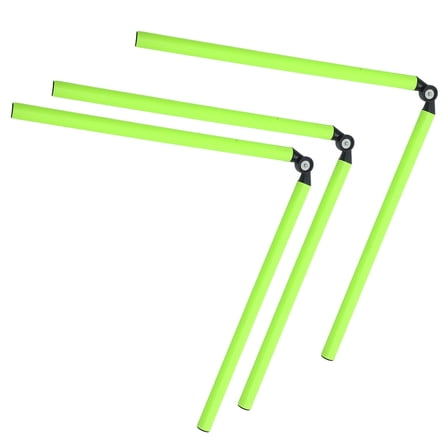 FOMIYES 3Pcs Soccer Pole Basketball Sign Hurdles for Football Competition Training Tool Sports
