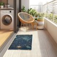 thumbnail image 4 of Yayeee Doormat for Indoor Entrance 32" x 20" Non Slippery Floor Rug, Dark Star Map, 4 of 8