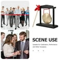 thumbnail image 3 of Phenofice Instrument de Gong pour Musique Traditionnelle Chinoise avec Forme Ronde et Support 1 Ensemble, 3 of 8