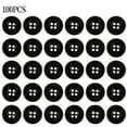 thumbnail image 2 of 100Pcs Resin Buttons Candy Color 4 Holes Children Handmade Decoration for DIY Sewing Craft, 2 of 7