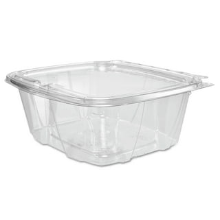 Futura 62 oz Silver Plastic Tamper-Evident 5-Compartment Container - with  Clear Lid, Microwavable - 11 x 8 1/2 x 1 3/4 - 100 count box