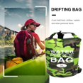 thumbnail image 4 of Bolsa De Natación Bolsa de natación impermeable Camuflaje Camping al aire libre Saco seco (5L Verde) Likrtyny Libre de BPA, 4 of 4