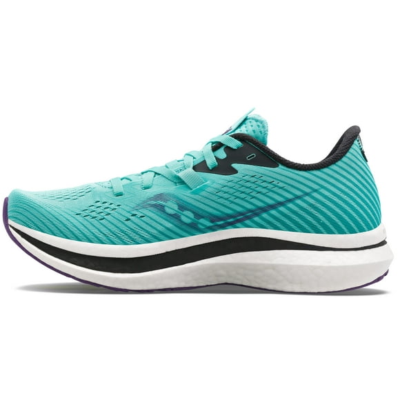 Saucony Women's Endorphin Pro 2 Running Shoe, Cool Mint/Acid, 5.5