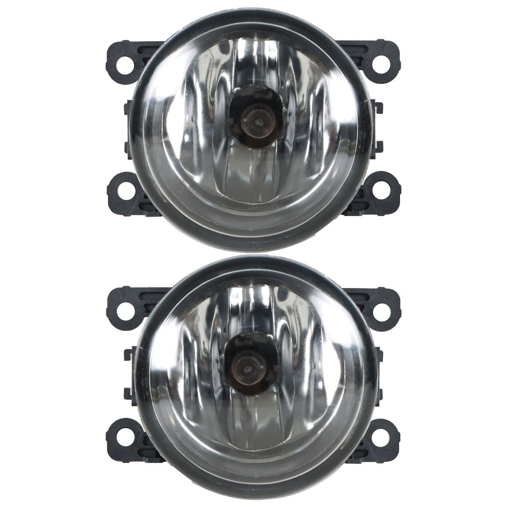 munirater 2Pcs Fog Lights Assembly Replacement for 2013-2015 Honda Accord Coupe Clear Lens with Bulbs and Bezels Driving Fog Light Left+Right Side